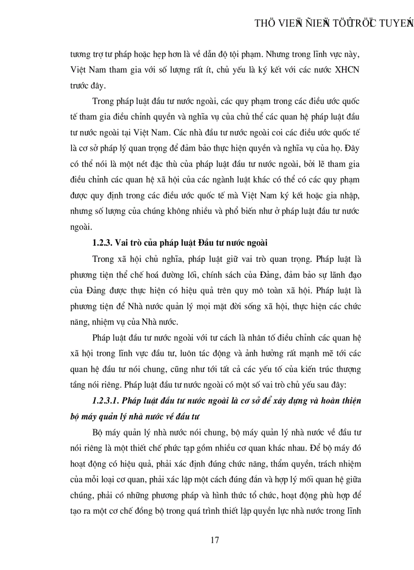 image for page Phương hướng hoàn thiện pháp luật đầu tư nước ngoài tiến tới mặt bằng pháp lý chung cho đầu tư trong nước và đầu tư nước ngoài tại Việt Nam