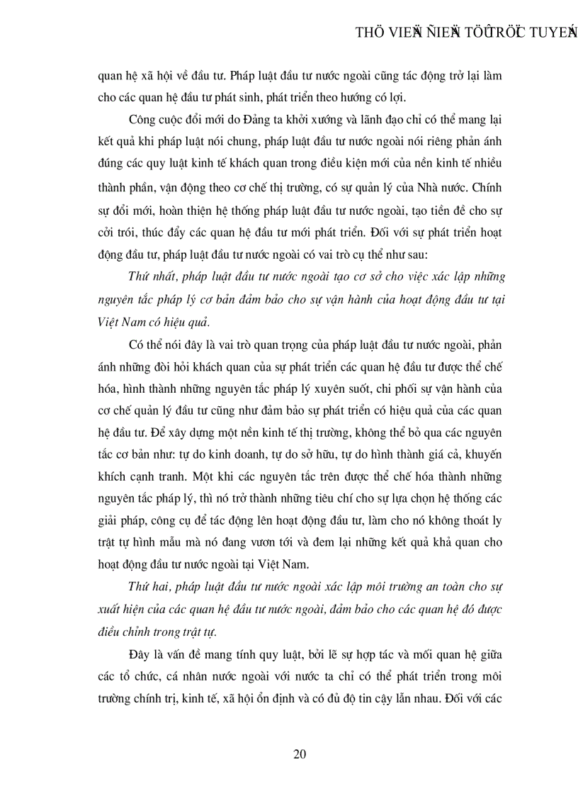 image for page Phương hướng hoàn thiện pháp luật đầu tư nước ngoài tiến tới mặt bằng pháp lý chung cho đầu tư trong nước và đầu tư nước ngoài tại Việt Nam