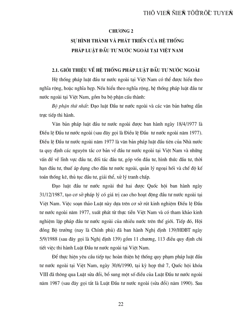 image for page Phương hướng hoàn thiện pháp luật đầu tư nước ngoài tiến tới mặt bằng pháp lý chung cho đầu tư trong nước và đầu tư nước ngoài tại Việt Nam