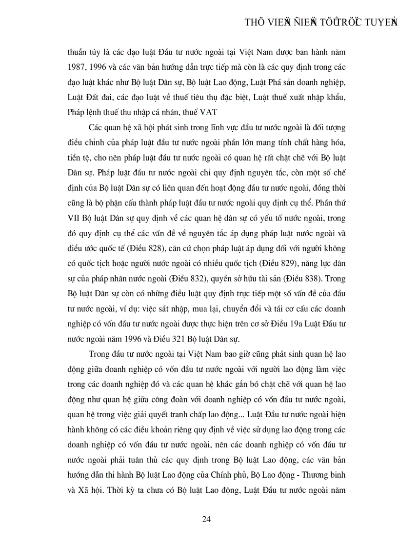 image for page Phương hướng hoàn thiện pháp luật đầu tư nước ngoài tiến tới mặt bằng pháp lý chung cho đầu tư trong nước và đầu tư nước ngoài tại Việt Nam