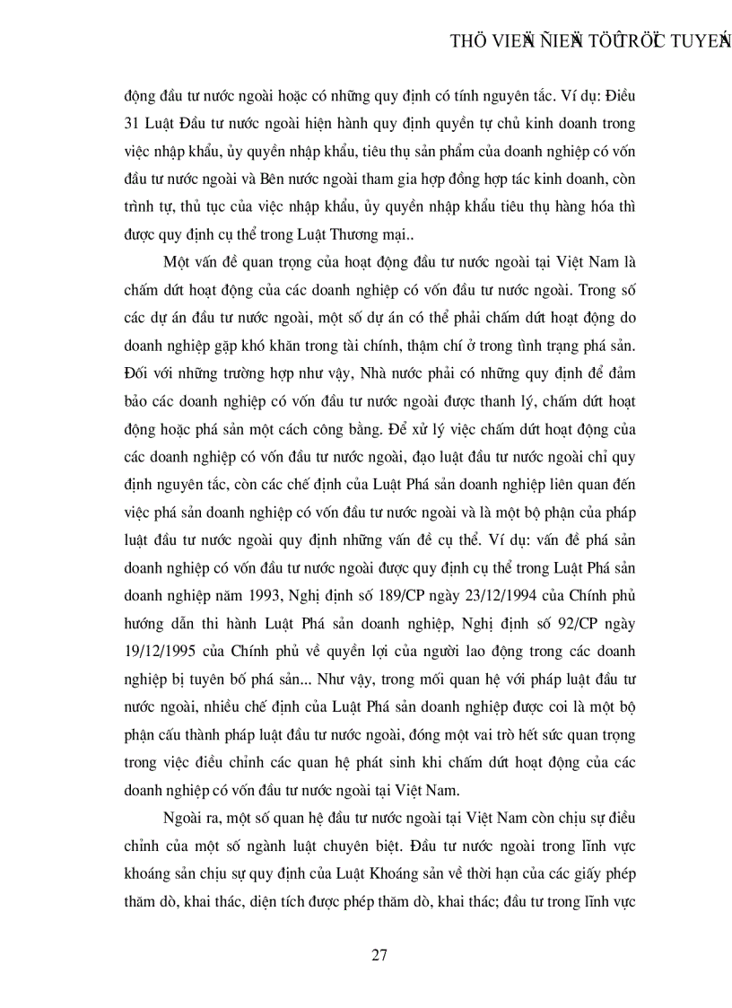 image for page Phương hướng hoàn thiện pháp luật đầu tư nước ngoài tiến tới mặt bằng pháp lý chung cho đầu tư trong nước và đầu tư nước ngoài tại Việt Nam