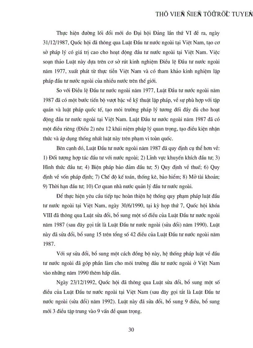 image for page Phương hướng hoàn thiện pháp luật đầu tư nước ngoài tiến tới mặt bằng pháp lý chung cho đầu tư trong nước và đầu tư nước ngoài tại Việt Nam