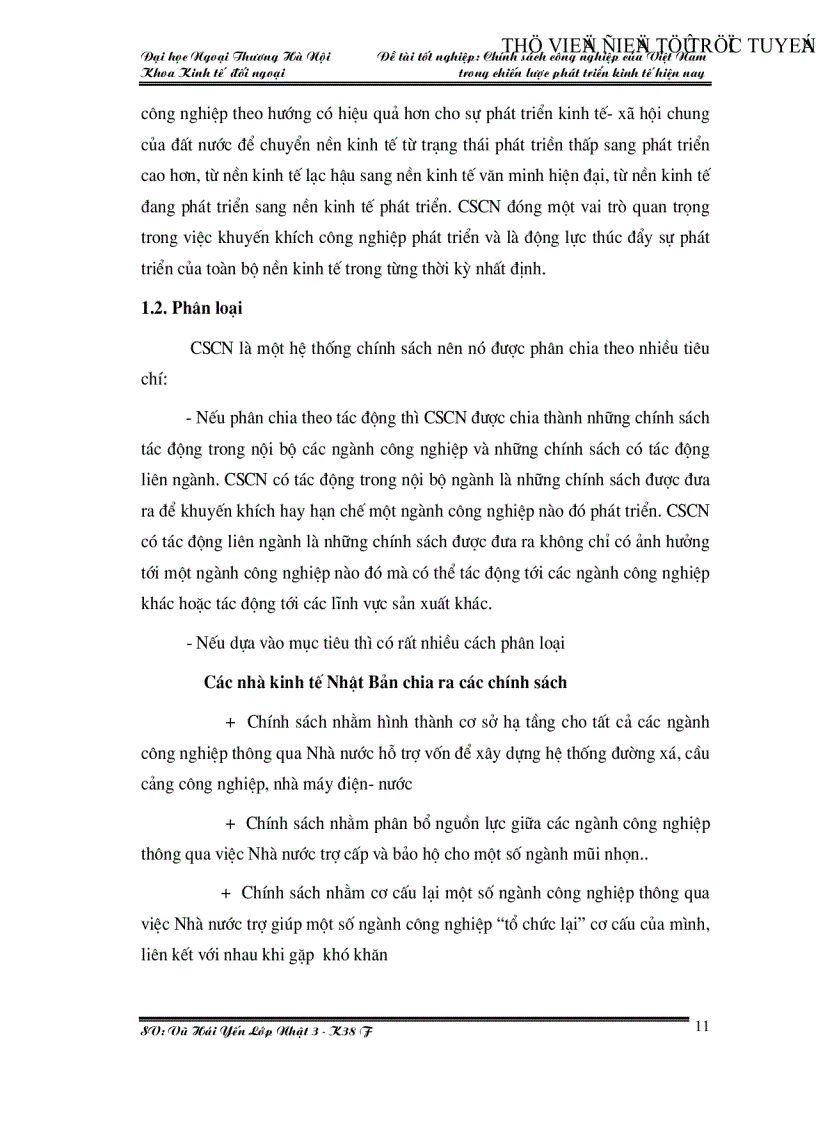 image for page Chính sách công nghiệp của Việt Nam trong chiến lược phát triển kinh tế hiện nay