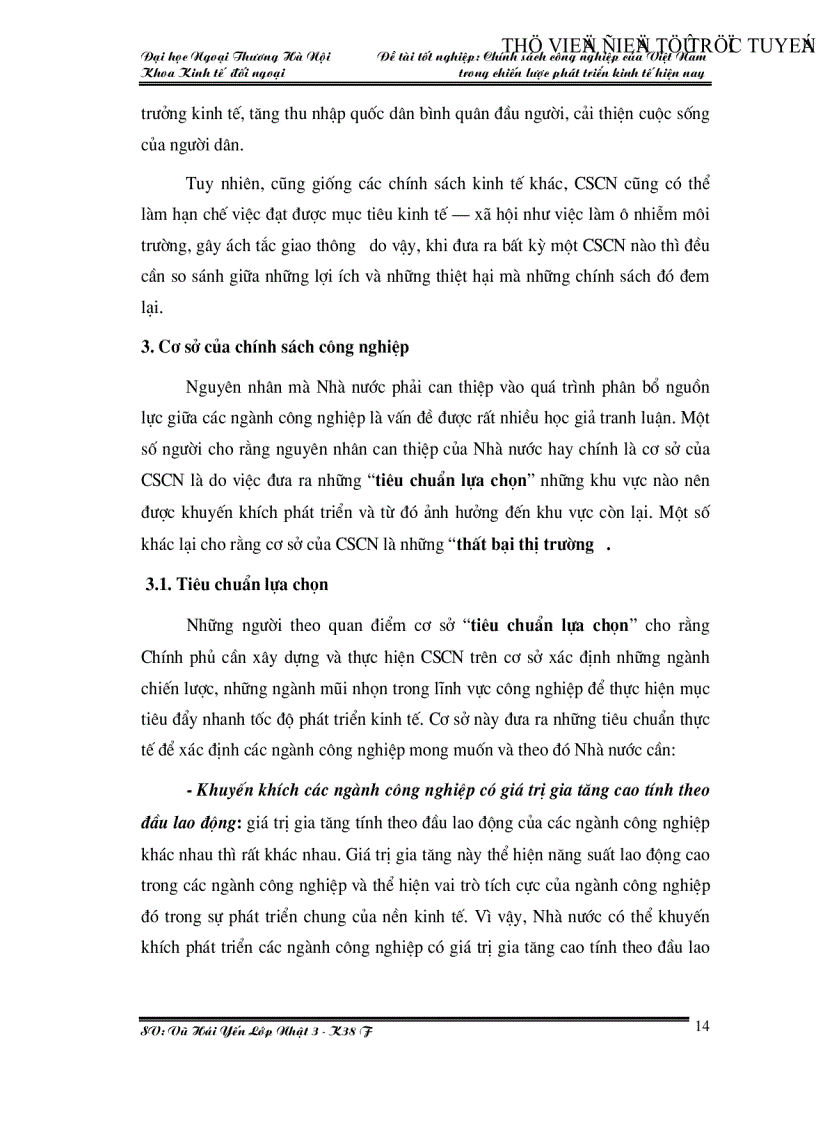 image for page Chính sách công nghiệp của Việt Nam trong chiến lược phát triển kinh tế hiện nay