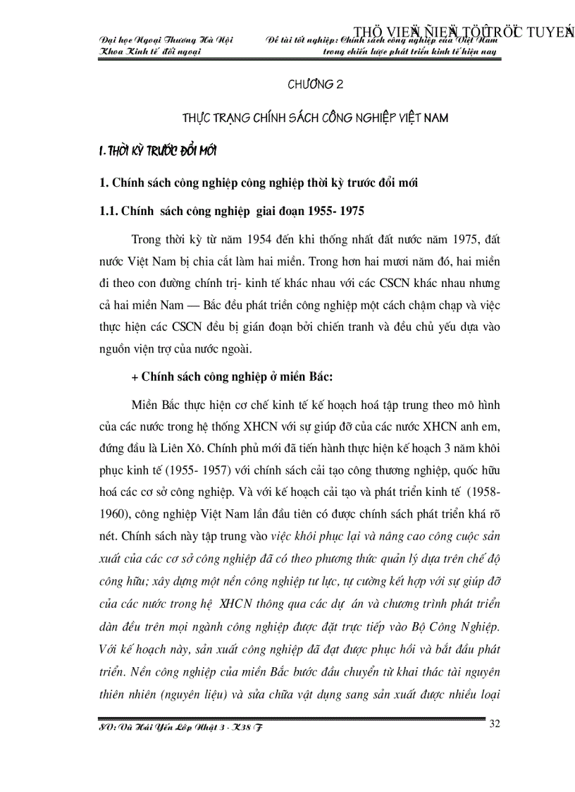 image for page Chính sách công nghiệp của Việt Nam trong chiến lược phát triển kinh tế hiện nay