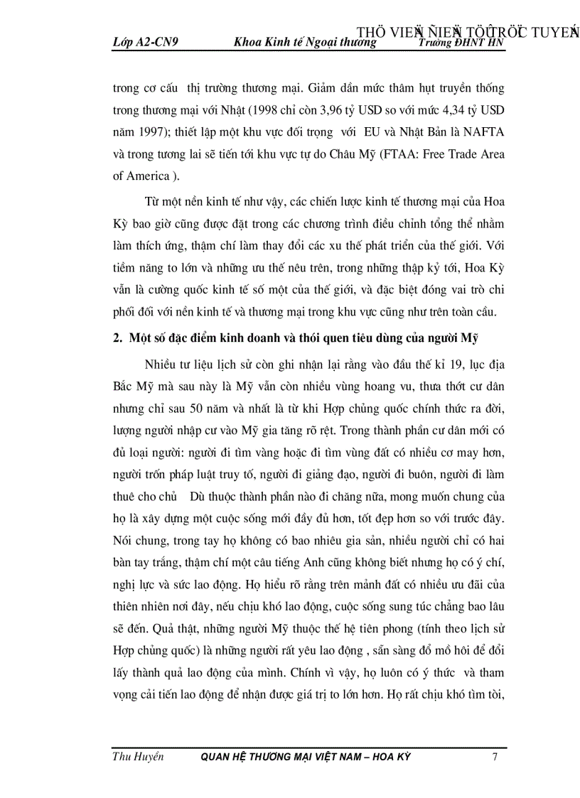 image for page Thực trạng và những giải pháp nhằm thúc đẩy quan hệ thương mại Việt Nam Hoa Kỳ