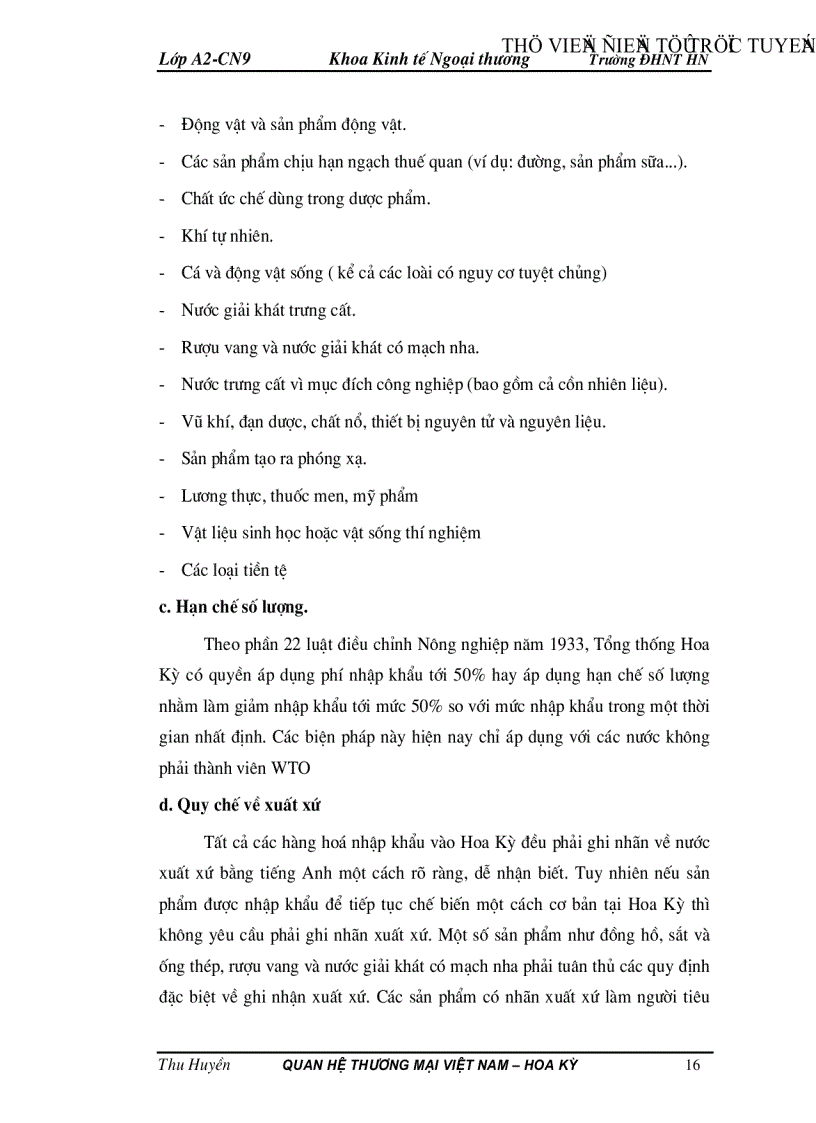 image for page Thực trạng và những giải pháp nhằm thúc đẩy quan hệ thương mại Việt Nam Hoa Kỳ