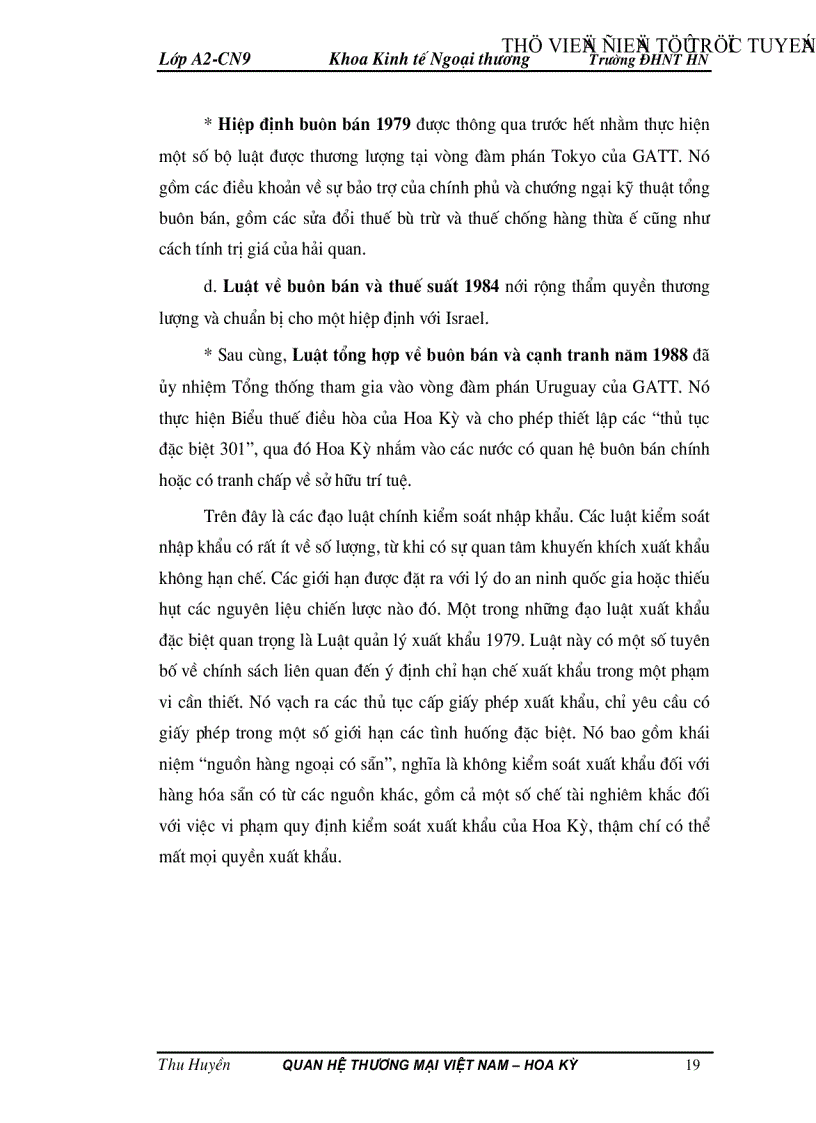 image for page Thực trạng và những giải pháp nhằm thúc đẩy quan hệ thương mại Việt Nam Hoa Kỳ