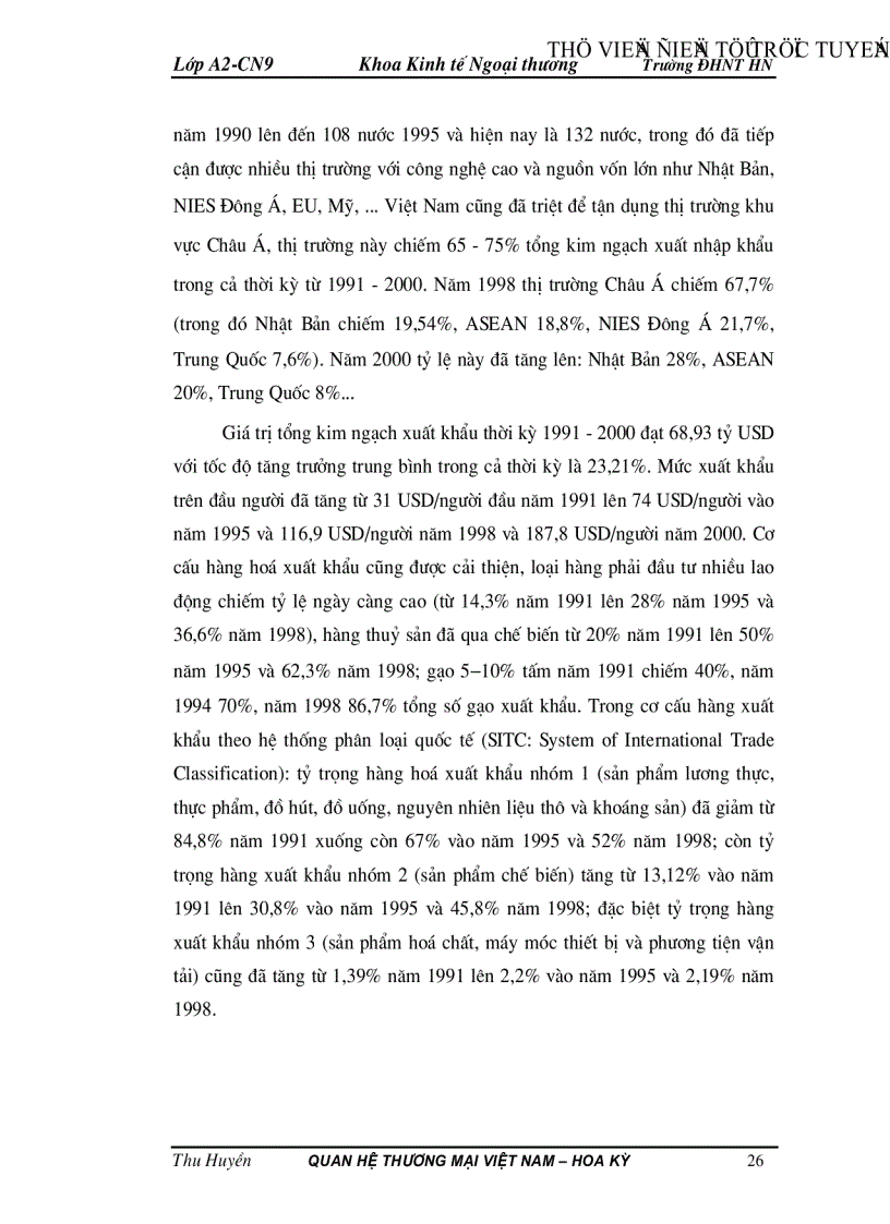 image for page Thực trạng và những giải pháp nhằm thúc đẩy quan hệ thương mại Việt Nam Hoa Kỳ