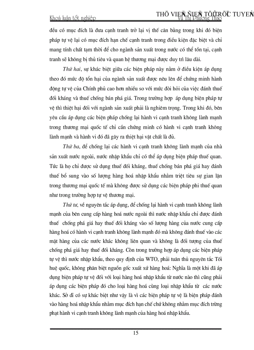 image for page Các biện pháp tự vệ trong thương mại quốc tế Thực tiễn sử dụng ở một số nước trên thế giới và Việt Nam