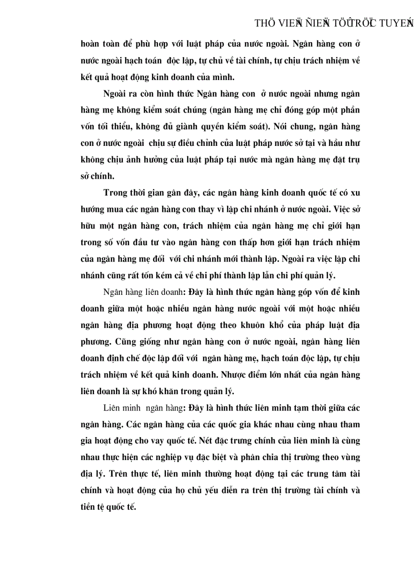 image for page Dịch vụ ngân hàng quốc tế giải pháp hoàn thiện và phát triển trong hệ thống các ngân hàng thương mại quốc doanh Việt Nam