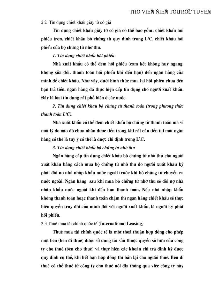 image for page Dịch vụ ngân hàng quốc tế giải pháp hoàn thiện và phát triển trong hệ thống các ngân hàng thương mại quốc doanh Việt Nam