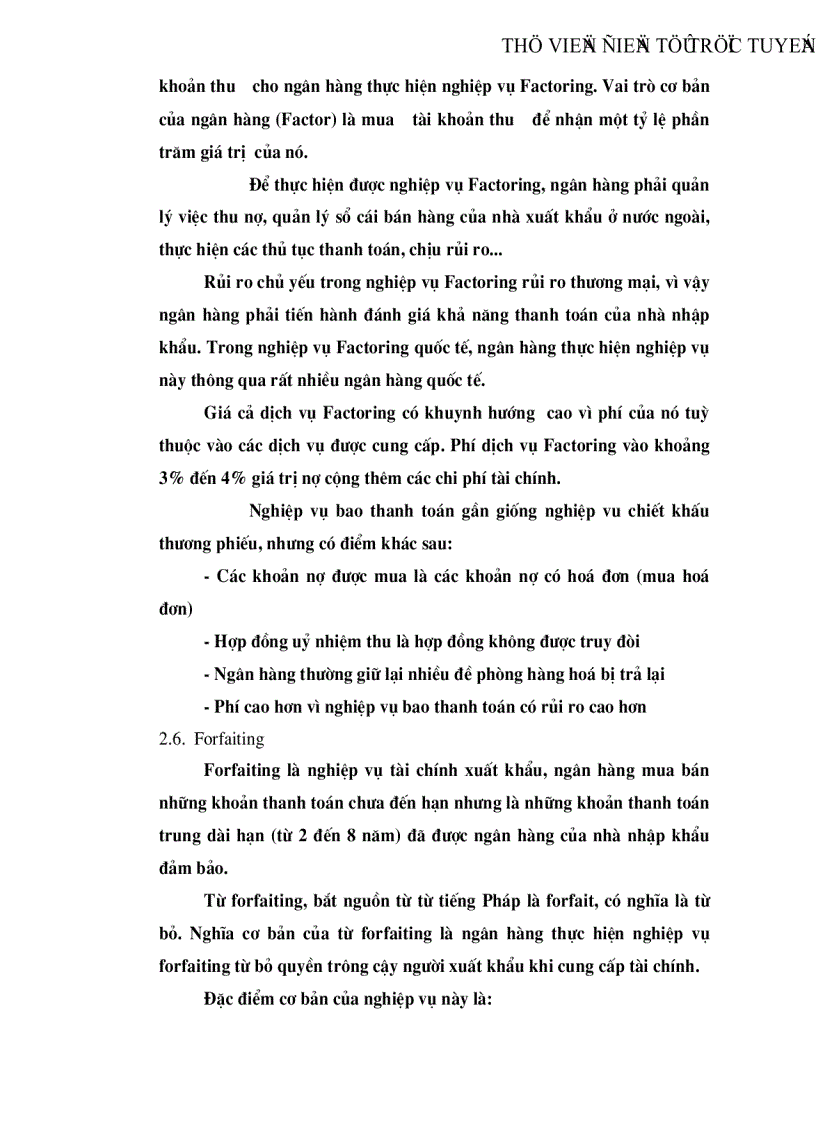 image for page Dịch vụ ngân hàng quốc tế giải pháp hoàn thiện và phát triển trong hệ thống các ngân hàng thương mại quốc doanh Việt Nam