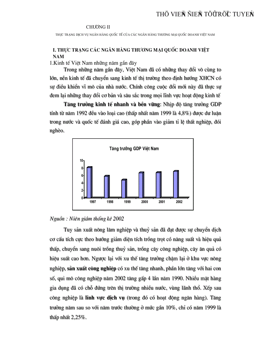 image for page Dịch vụ ngân hàng quốc tế giải pháp hoàn thiện và phát triển trong hệ thống các ngân hàng thương mại quốc doanh Việt Nam