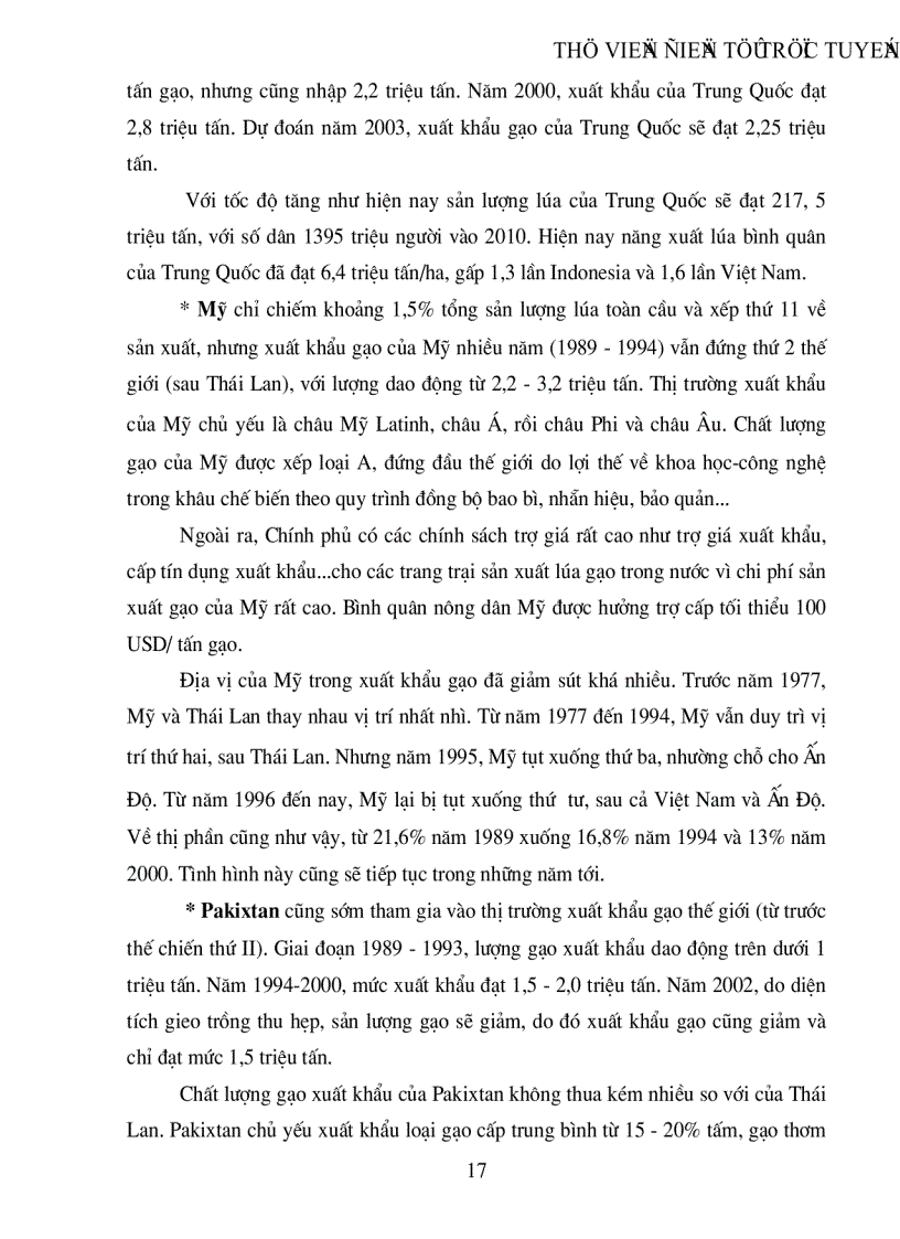 image for page Chiến lược xuất khẩu sản phẩm gạo nhằm nâng cao năng lực cạnh tranh xuất khẩu của Việt Nam