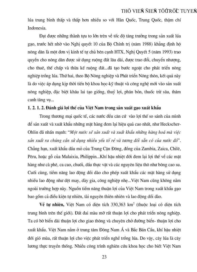 image for page Chiến lược xuất khẩu sản phẩm gạo nhằm nâng cao năng lực cạnh tranh xuất khẩu của Việt Nam