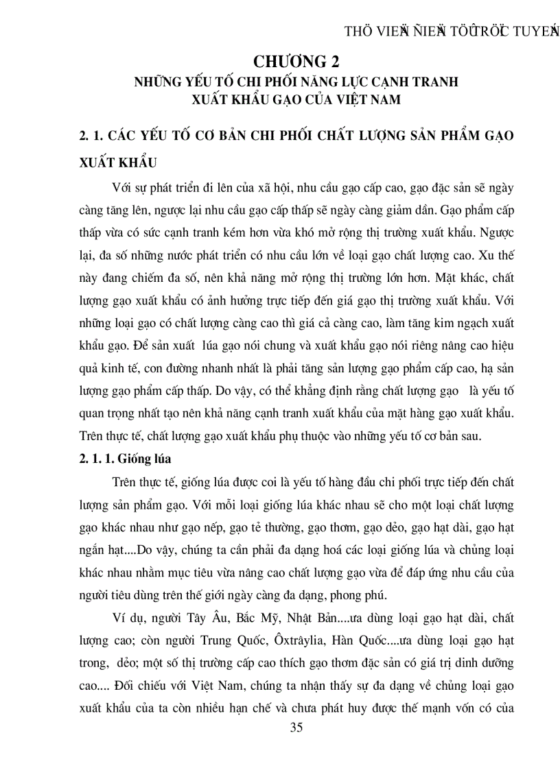 image for page Chiến lược xuất khẩu sản phẩm gạo nhằm nâng cao năng lực cạnh tranh xuất khẩu của Việt Nam