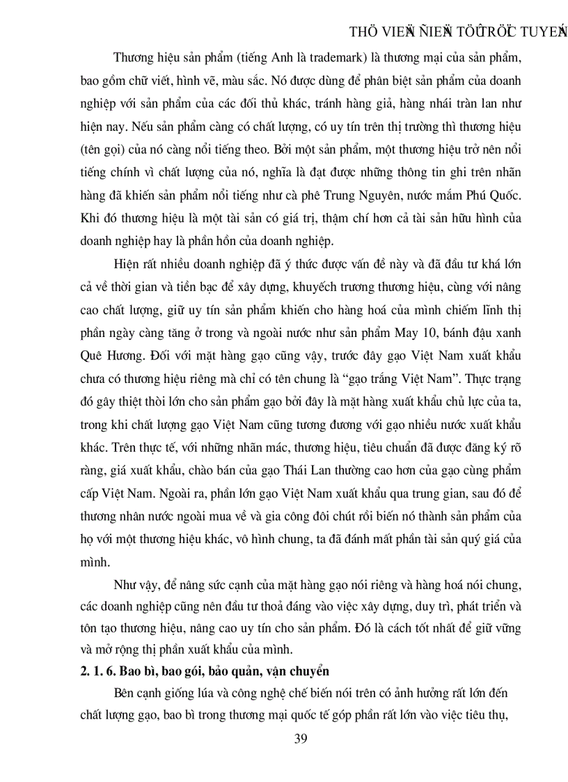 image for page Chiến lược xuất khẩu sản phẩm gạo nhằm nâng cao năng lực cạnh tranh xuất khẩu của Việt Nam