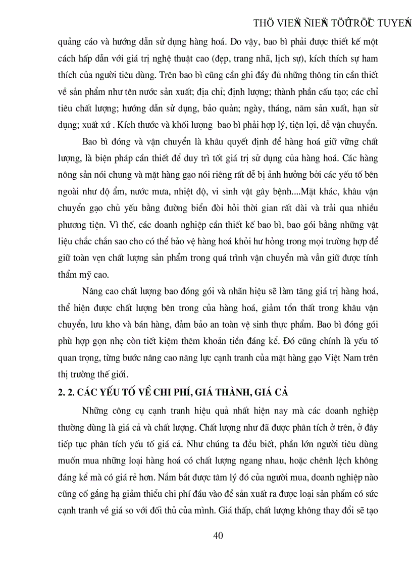 image for page Chiến lược xuất khẩu sản phẩm gạo nhằm nâng cao năng lực cạnh tranh xuất khẩu của Việt Nam