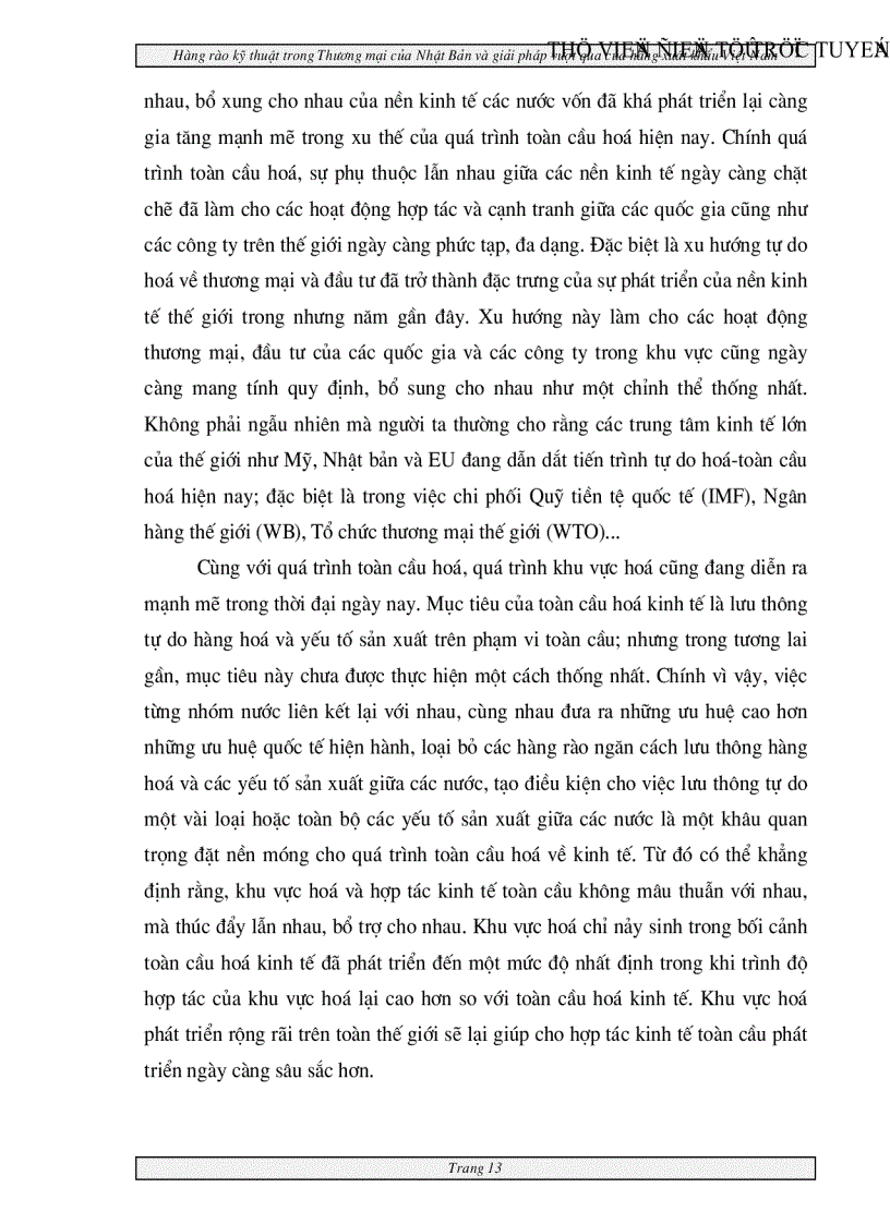 image for page Hàng rào kỹ thuật trong Thương mại của Nhật Bản và giải pháp vượt qua của hàng xuất khẩu Việt nam