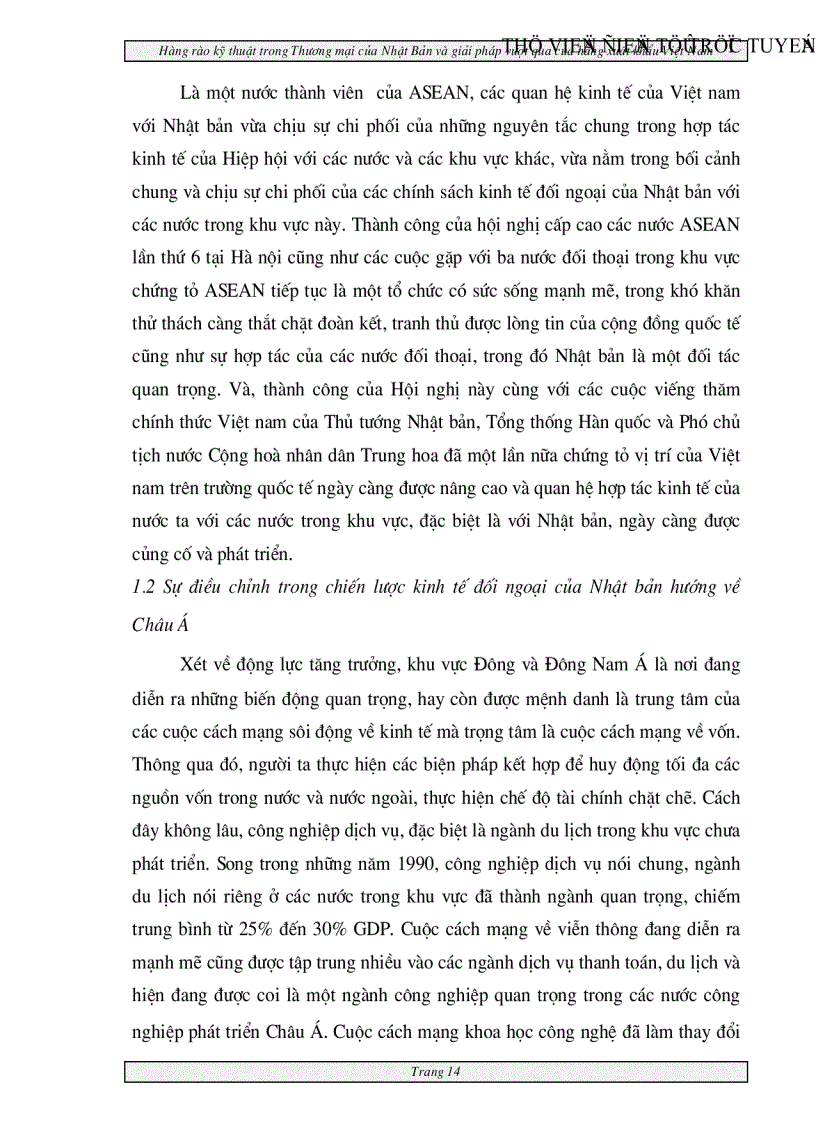 image for page Hàng rào kỹ thuật trong Thương mại của Nhật Bản và giải pháp vượt qua của hàng xuất khẩu Việt nam