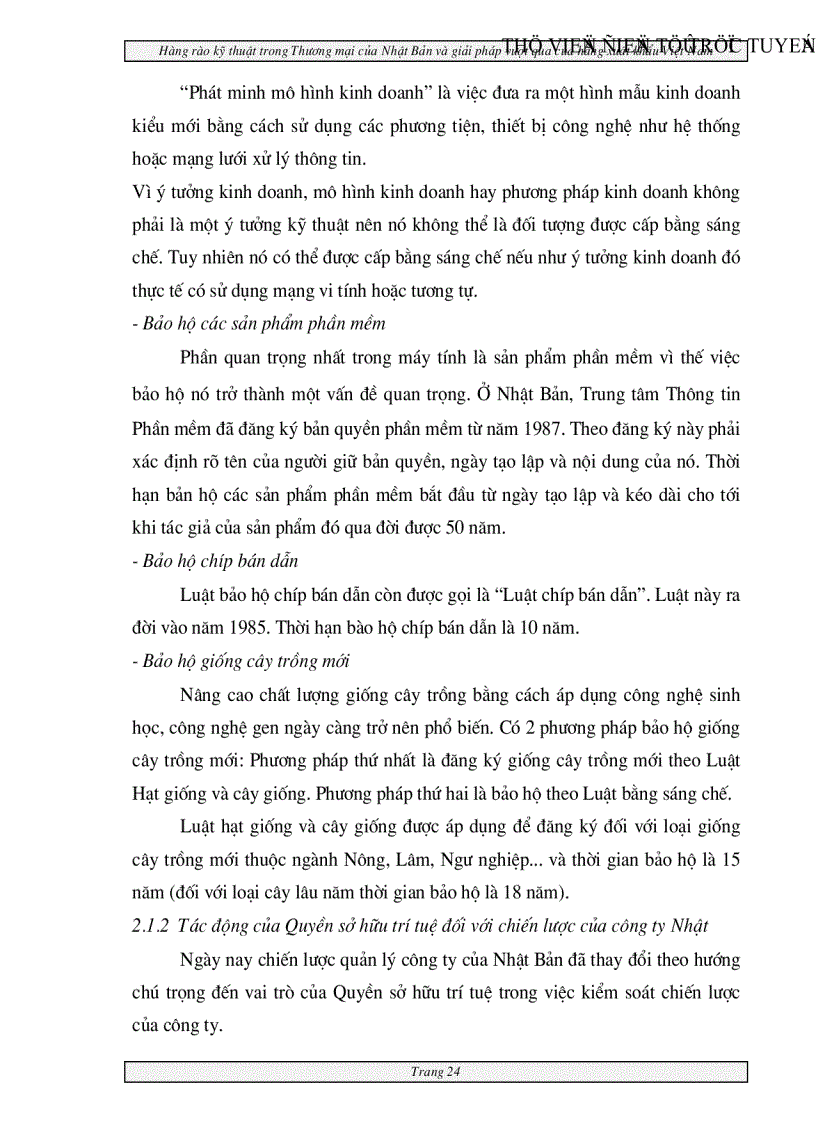 image for page Hàng rào kỹ thuật trong Thương mại của Nhật Bản và giải pháp vượt qua của hàng xuất khẩu Việt nam