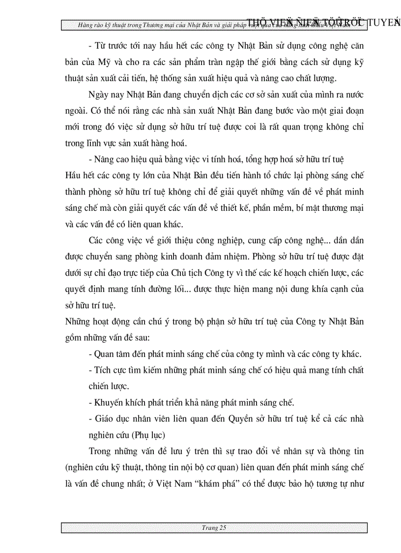 image for page Hàng rào kỹ thuật trong Thương mại của Nhật Bản và giải pháp vượt qua của hàng xuất khẩu Việt nam