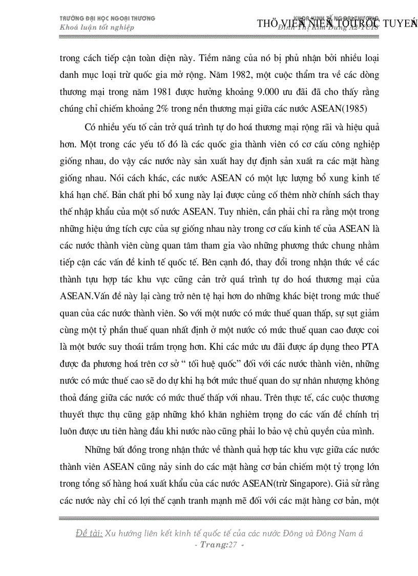 image for page Xu hướng liên kết kinh tế quốc tế của các nước Đông và Đông nam á