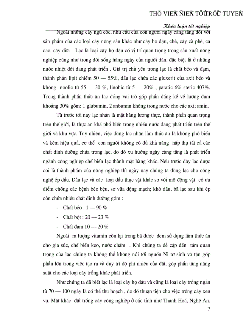 image for page Hiện trạng và giải pháp nhằm nâng cao hiệu quả hoạt động THU MUA và xuất khẩu lạc của Công ty VIlexim trong giai đoạn hiện nay