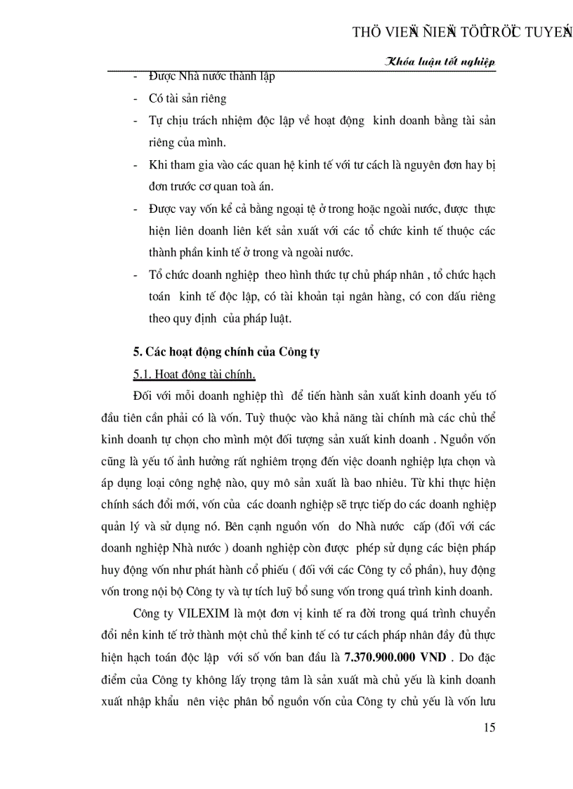 image for page Hiện trạng và giải pháp nhằm nâng cao hiệu quả hoạt động THU MUA và xuất khẩu lạc của Công ty VIlexim trong giai đoạn hiện nay
