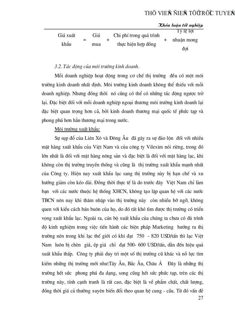 image for page Hiện trạng và giải pháp nhằm nâng cao hiệu quả hoạt động THU MUA và xuất khẩu lạc của Công ty VIlexim trong giai đoạn hiện nay