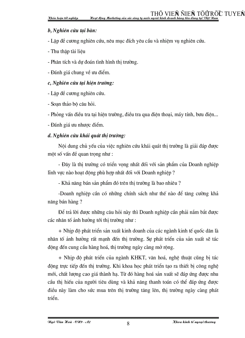 image for page Hoạt động Marketing của một số công ty nước ngoài kinh doanh hàng tiêu dùng tại Việt Nam