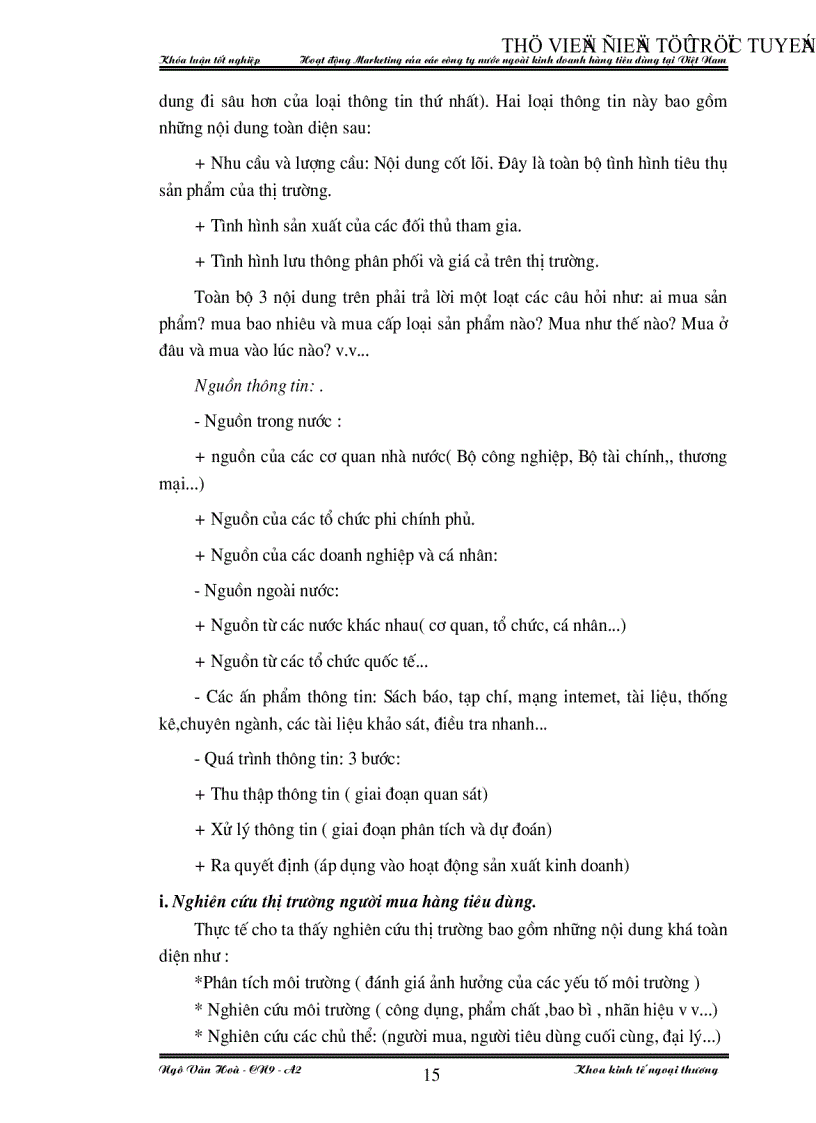 image for page Hoạt động Marketing của một số công ty nước ngoài kinh doanh hàng tiêu dùng tại Việt Nam