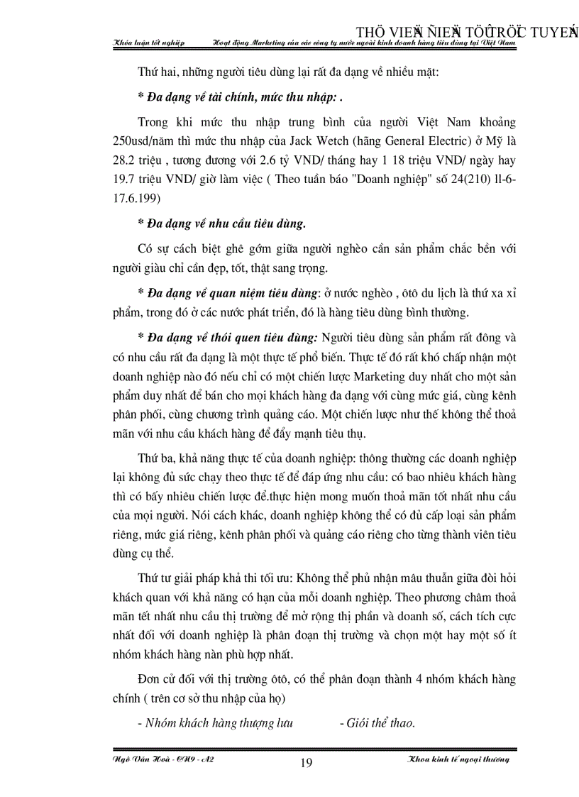 image for page Hoạt động Marketing của một số công ty nước ngoài kinh doanh hàng tiêu dùng tại Việt Nam