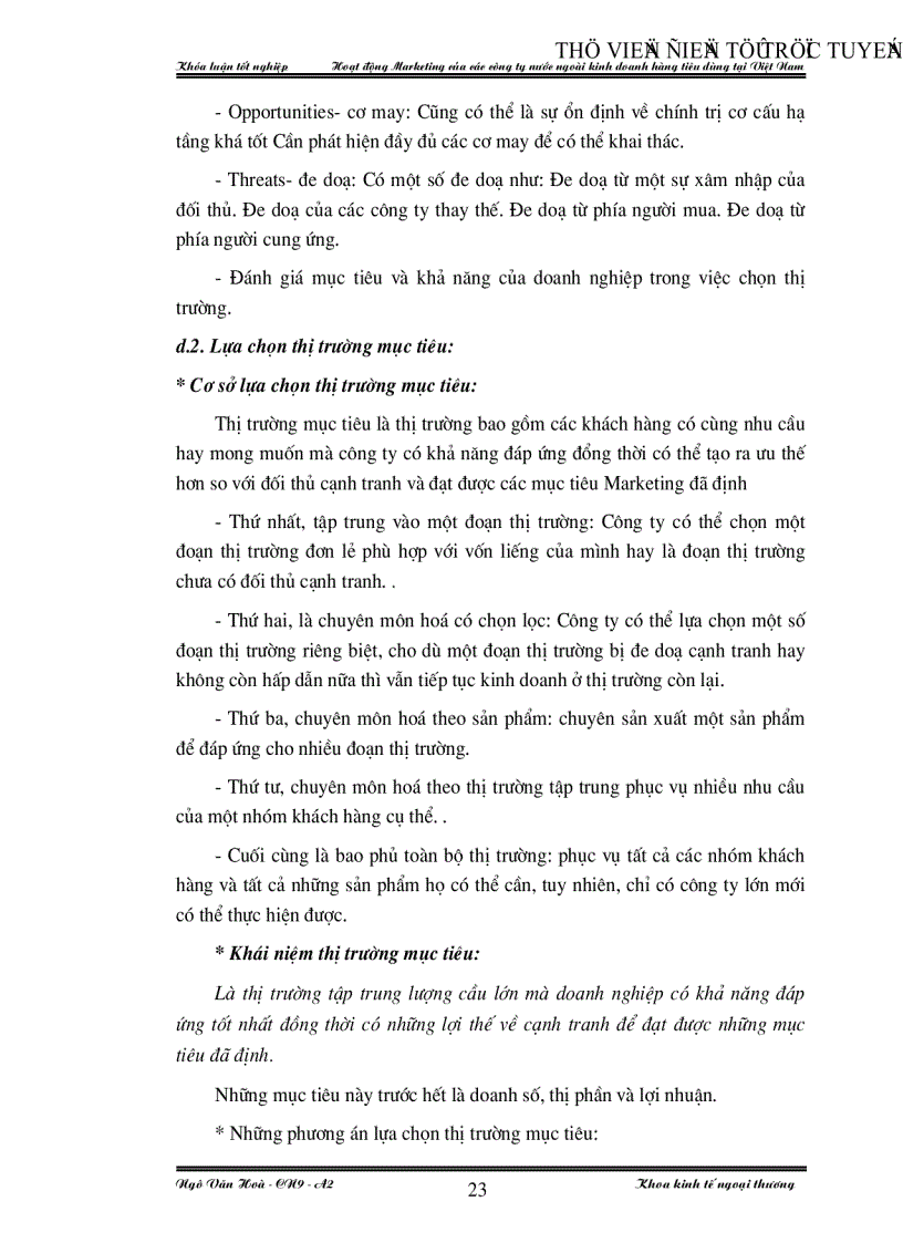 image for page Hoạt động Marketing của một số công ty nước ngoài kinh doanh hàng tiêu dùng tại Việt Nam