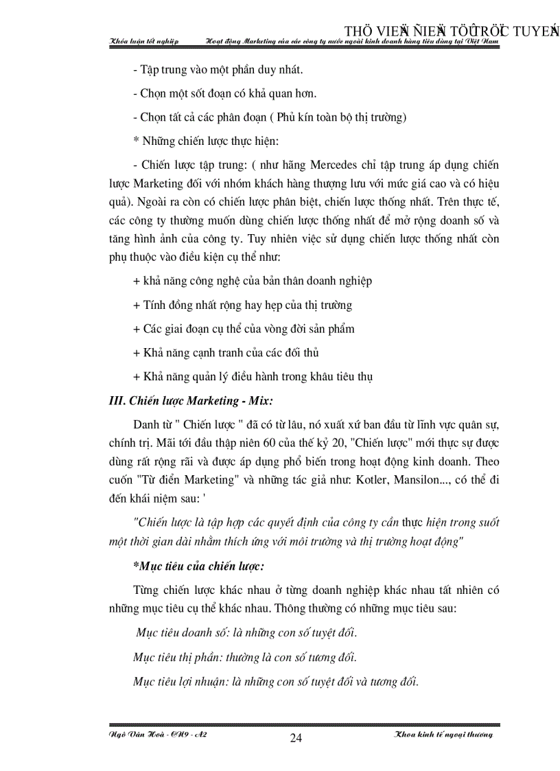 image for page Hoạt động Marketing của một số công ty nước ngoài kinh doanh hàng tiêu dùng tại Việt Nam