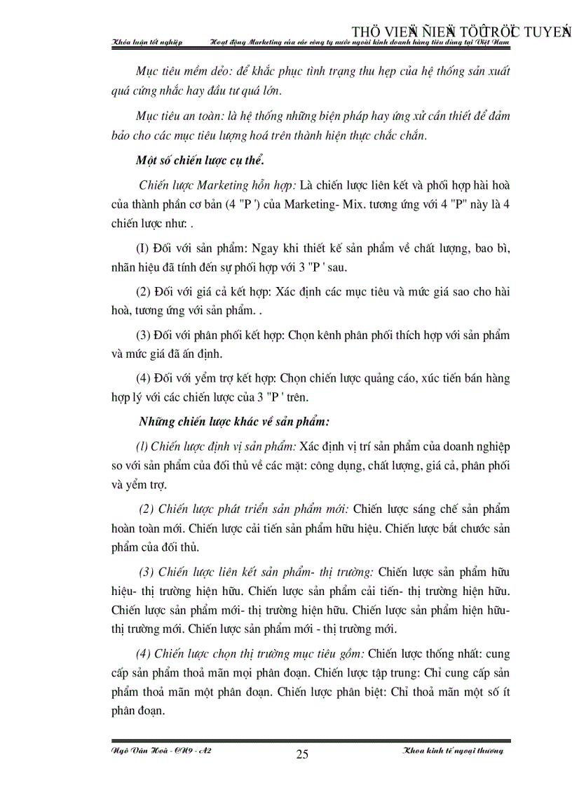 image for page Hoạt động Marketing của một số công ty nước ngoài kinh doanh hàng tiêu dùng tại Việt Nam