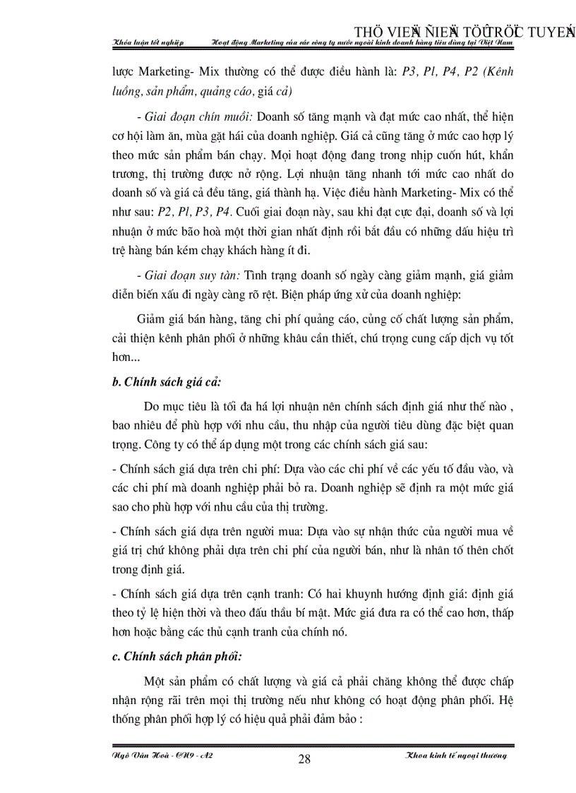 image for page Hoạt động Marketing của một số công ty nước ngoài kinh doanh hàng tiêu dùng tại Việt Nam