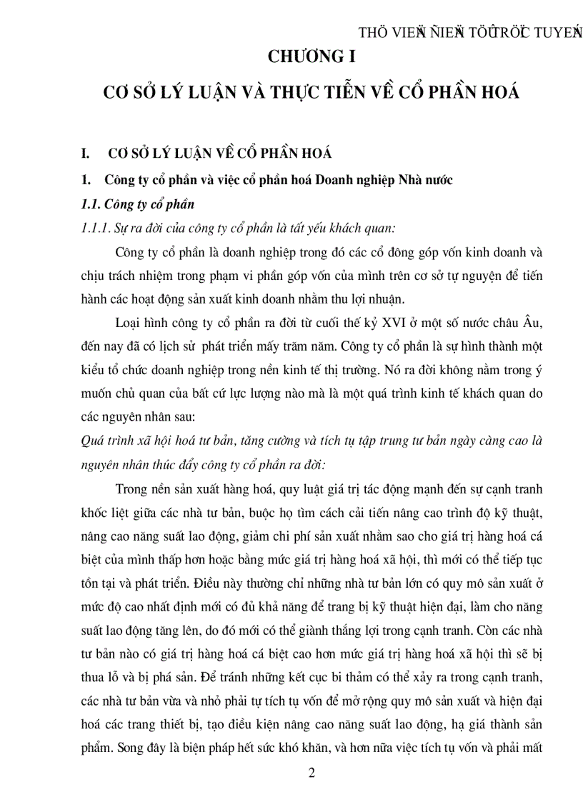 image for page Những giải pháp chủ yếu nhằm đẩy mạnh tiến trình cổ phần hoá của Tổng công ty Dầu khí Việt Nam