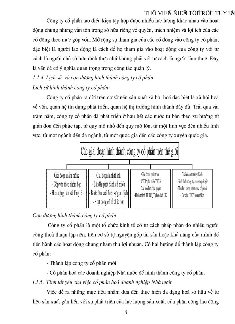 image for page Những giải pháp chủ yếu nhằm đẩy mạnh tiến trình cổ phần hoá của Tổng công ty Dầu khí Việt Nam