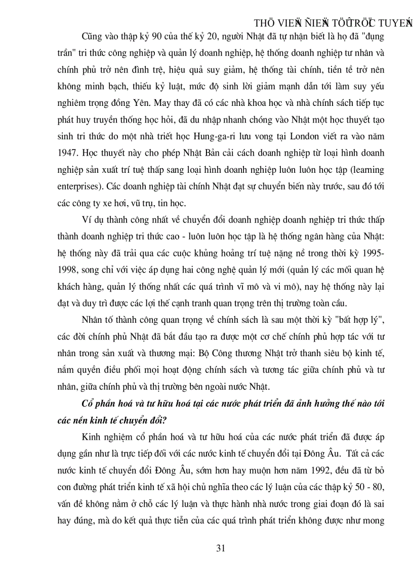 image for page Những giải pháp chủ yếu nhằm đẩy mạnh tiến trình cổ phần hoá của Tổng công ty Dầu khí Việt Nam