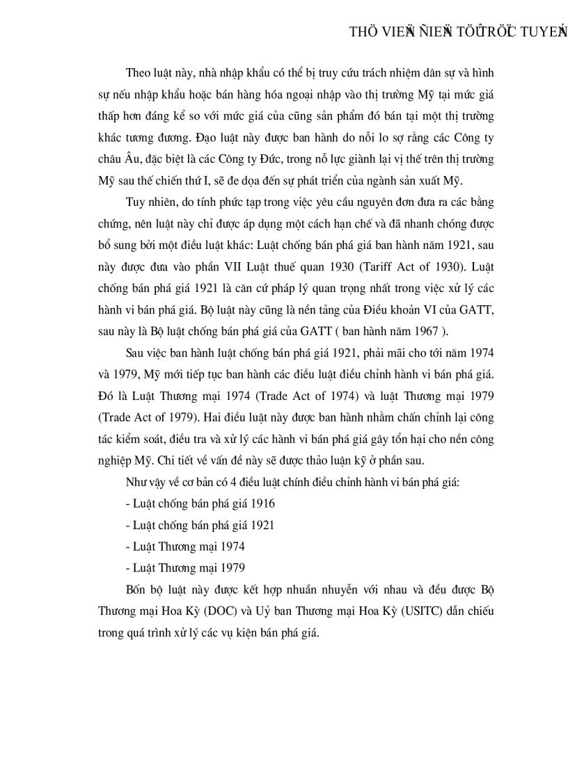 image for page Quy định và thực tiễn chống bán phá giá của Mỹ và giải pháp cho các doanh nghiệp Việt Nam
