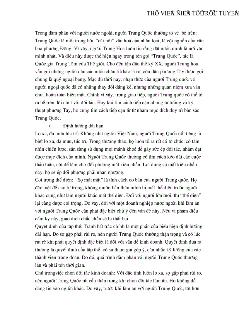 image for page Tìm hiểu văn hóa kinh doanh Trung Quốc và triển vọng thâm nhập của hàng hoá Việt Nam vào thị trường Trung Quốc