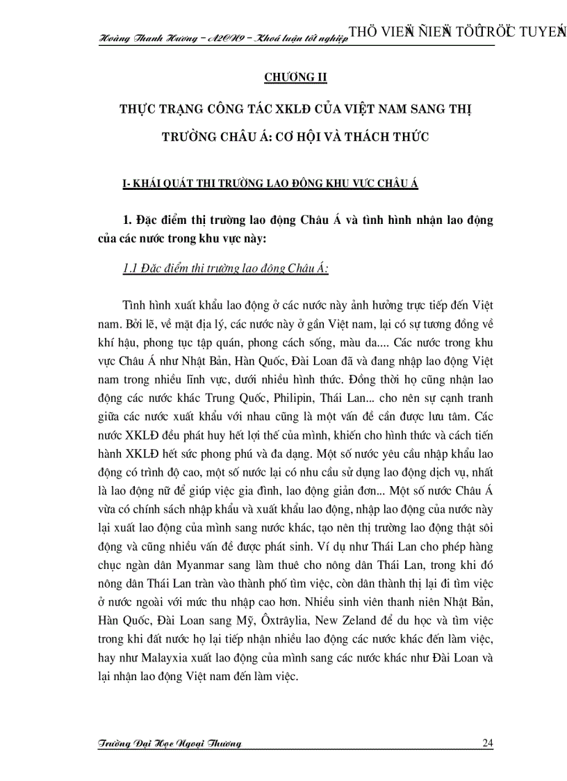 image for page Những thách thức cơ hội và giải pháp trong việc đẩy mạnh xuất khẩu sức lao động của Việt nam sang thị trường Châu á