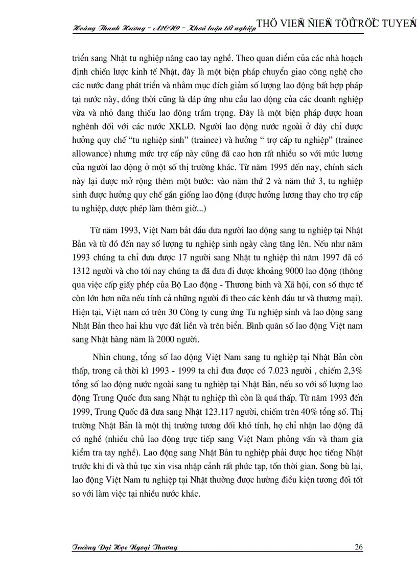 image for page Những thách thức cơ hội và giải pháp trong việc đẩy mạnh xuất khẩu sức lao động của Việt nam sang thị trường Châu á