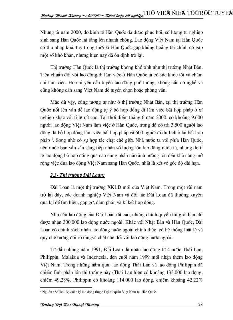 image for page Những thách thức cơ hội và giải pháp trong việc đẩy mạnh xuất khẩu sức lao động của Việt nam sang thị trường Châu á