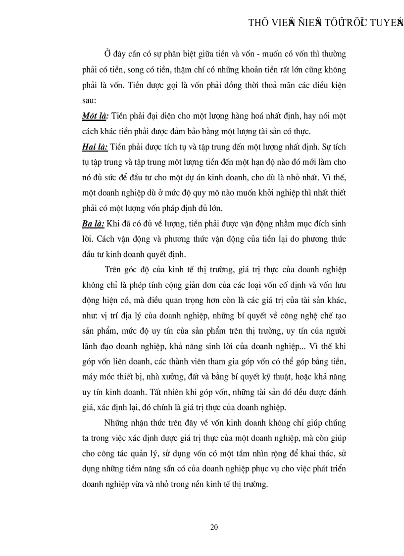image for page Thực trạng về sử dụng vốn và những giải pháp sử dụng vốn có hiệu quả để phát triển doanh nghiệp vừa và nhỏ ở nước ta hiện nay