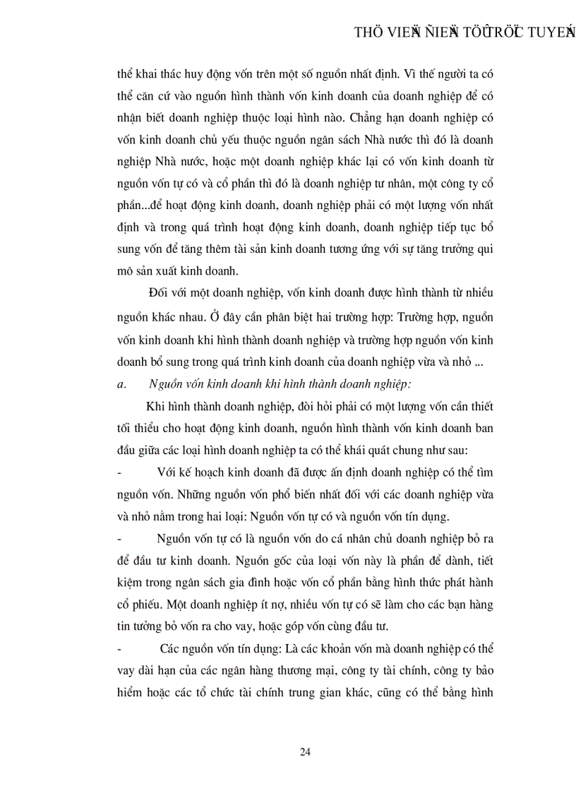 image for page Thực trạng về sử dụng vốn và những giải pháp sử dụng vốn có hiệu quả để phát triển doanh nghiệp vừa và nhỏ ở nước ta hiện nay