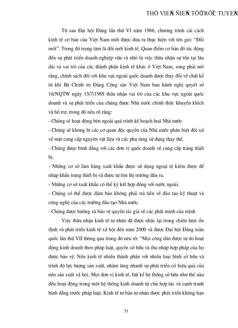 image for page Thực trạng về sử dụng vốn và những giải pháp sử dụng vốn có hiệu quả để phát triển doanh nghiệp vừa và nhỏ ở nước ta hiện nay