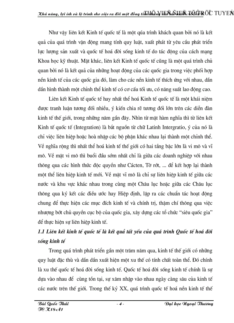 image for page Khả năng lợi ích và lộ trình của việc ra đời một đồng tiền chung cho các nước ASEAN